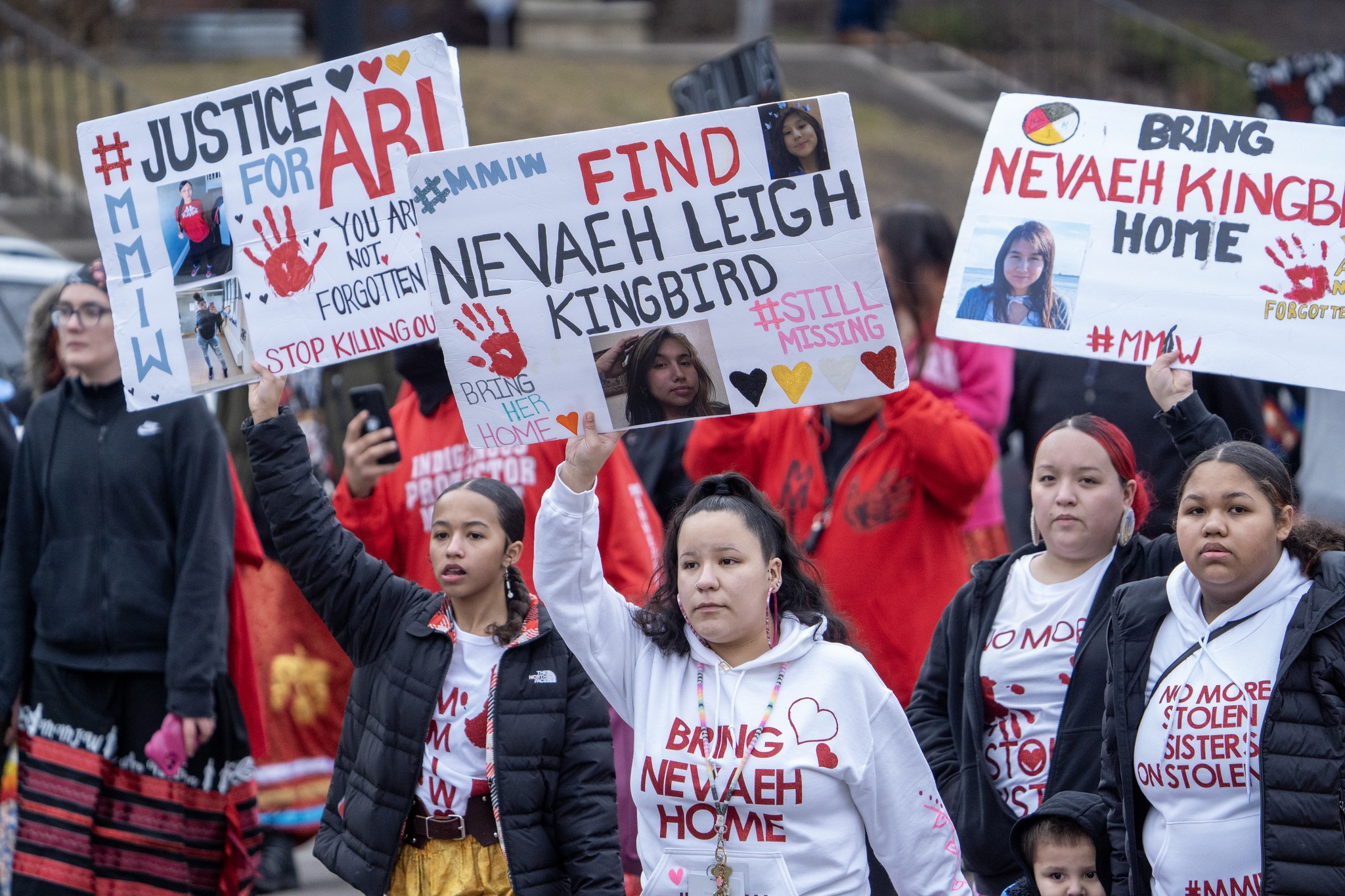 Annual MMIWR March and community awareness event in Minneapolis, MN. / Photo courtesy of Nedahness Rose Green.